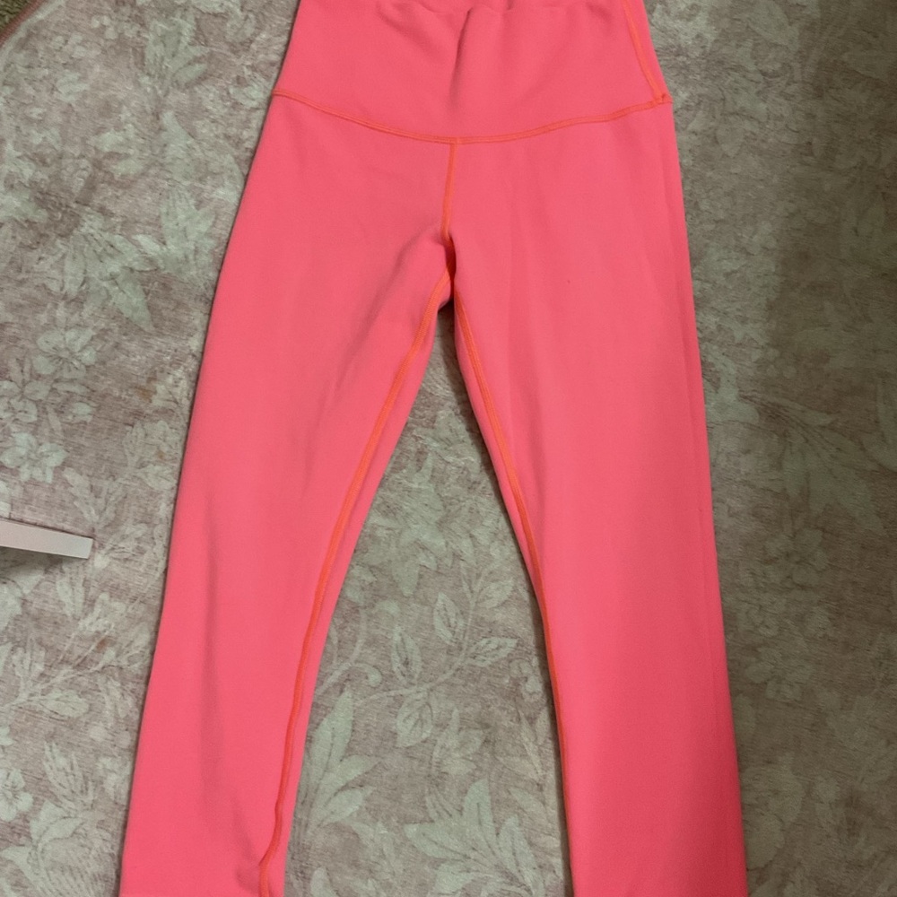 Lululemon Athletica Coral Leggings